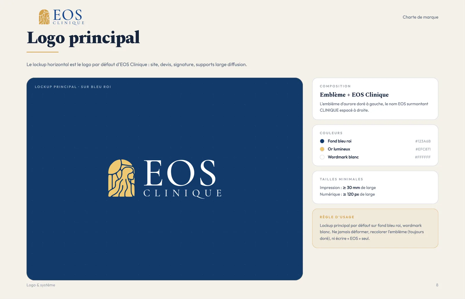 EOS Clinique — slide 2