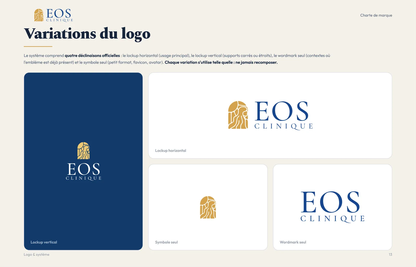 EOS Clinique — slide 3